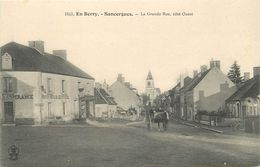 SANCERGUES - La Grande Rue, Coté Ouest. - Sancergues