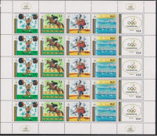Turkmenistan 1992 Yvertnr. 25-29 *** MNH Cote 37,50 € Sport Jeux Olympiques Barcelona - Turkmenistan