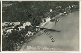 Bad Buckow - Seebad Schermützelsee - Foto-Ansichtskarte - Fliegeraufnahme - Verlag Max O'Brien Berlin - Buckow