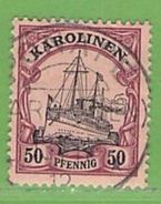 Nr. 14 O Deutschland Deutsche Kolonie Karolinen - Islas Carolinas