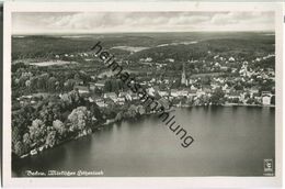 Buckow - Märkisches Höhenland - Foto-Ansichtskarte - Fliegeraufnahme - Verlag Klinke & Co. Berlin - Buckow