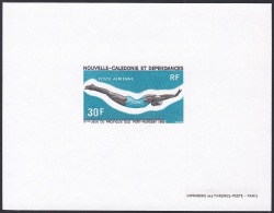 New Caledonia ScC66 Sports, Woman Diving, 3rd South Pacific Games, Deluxe Proof, Epreuve - Kunst- Und Turmspringen