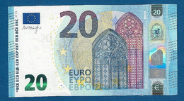 EURO - ITALIA - 2015 - BANCONOTA DA 20 EURO DRAGHI SERIE SD (S019A3) - NON CIRCOLATA (FDS-UNC) - IN OTTIME CONDIZIONI. - 20 Euro