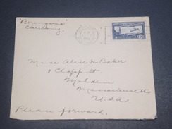 FRANCE - Enveloppe De Paris Pour Les Etats Unis En 1933 , Affranchissement Plaisant -  L 11600 - 1921-1960: Période Moderne