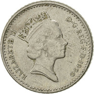 Monnaie, Grande-Bretagne, Elizabeth II, 5 Pence, 1990, TTB, Copper-nickel - 5 Pence & 5 New Pence