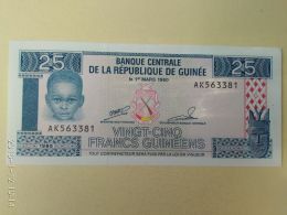 25 Francs 1960 - Guinee