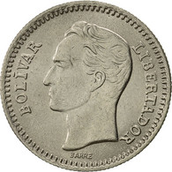 Monnaie, Venezuela, 25 Centimos, 1965, British Royal Mint, SUP, Nickel, KM:40 - Venezuela