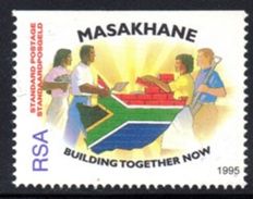 South Africa - 1995 Masakhane Campaign Large Booklet Stamp (**) # SG 884a , Mi 969D - Nuevos