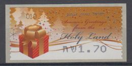 ISRAEL 2010 KLUSSENDORF ATM CHRISTMAS SEASON'S GREETINGS FROM THE HOLY LAND NUMBER 010 - Franking Labels