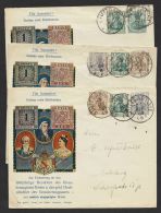 Mi-Nr. PU 24 D1, PU 25 D1, PU 26, D1, "100 Jahre Baden", 3 Versch. Umschläge Mit Zusatzfr. Gel., "Stuttgart", 21.9.06, O - Enveloppes