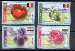 ROUMANIE - ROMANIA - FLEURS - FLOWERS - SYMBOLES NATIONAUX - NATIONAL SYMBOLS - 2017 - - Unused Stamps