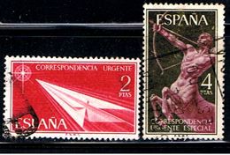 6E 144 // EDIFIL 1185,1186 (Y&T 31,33) // 1956 - Exprès