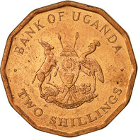 Monnaie, Uganda, 2 Shillings, 1987, TTB+, Copper Plated Steel, KM:28 - Oeganda