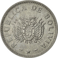 Monnaie, Bolivie, 10 Centavos, 1991, TB+, Stainless Steel, KM:202 - Bolivië