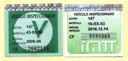 PORTUGAL, Vehicular Inspection, F/VF - Nuevos