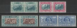 South Africa SG 76-79, Mi 119-26 * MH - Unused Stamps