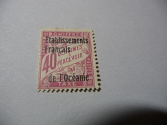 TIMBRE    OCEANIE   TAXE   N  5     COTE  3,90  EUROS   OBLITERE - Postage Due