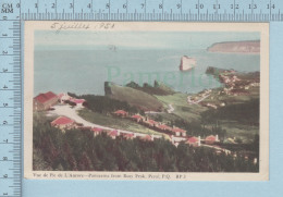 Percé Quebec - Vue De Pic De L'aurore  Vue De Rosy Peak, A Voyagé En 1949 - PECO, CPSM - Percé