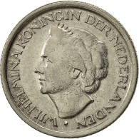 Monnaie, Pays-Bas, Wilhelmina I, 25 Cents, 1948, TTB, Nickel, KM:178 - 25 Cent
