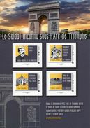 Collector 2017 "Le Soldat Inconnu Sous L'Arc De Triomphe - Feuillet De 4 Timbres Adhésifs IDTimbres - Lettre Verte 20 G" - Collectors