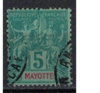 MAYOTTE      N°  YVERT     4     ( 1 )    OBLITERE       ( O   2/07 ) - Used Stamps