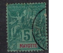 MAYOTTE      N°  YVERT     4     ( 4 )    OBLITERE       ( O   2/07 ) - Used Stamps