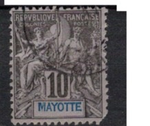MAYOTTE      N°  YVERT      5    ( 5 )  2 ° Choix     OBLITERE       ( O   2/09 ) - Used Stamps