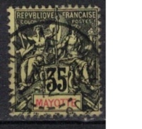 MAYOTTE      N°  YVERT      18   OBLITERE       ( O   2/09 ) - Used Stamps