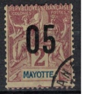MAYOTTE      N°  YVERT      21   OBLITERE       ( O   2/09 ) - Used Stamps