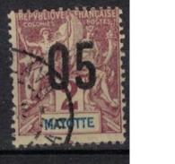 MAYOTTE      N°  YVERT      21    ( 1 )             OBLITERE       ( O   2/09 ) - Used Stamps