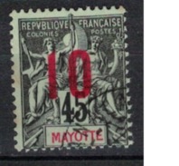 MAYOTTE      N°  YVERT      28     ( 3 )                OBLITERE       ( O   2/14 ) - Used Stamps