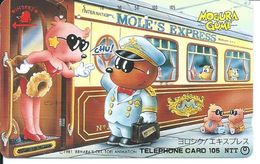 BD Train MOLE'S EXPRESSl Télécarte Japon Phonecard  (D.271) - Trains