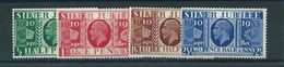 George V Jubilee Sg453 Lightly Hinged See Desc. Set - Neufs