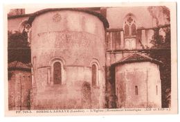 CPA 40 SORDE L ABBAYE L EGLISE MONUMENT HISTORIQUE TRES  RARE BELLE CARTE !! - Sonstige & Ohne Zuordnung