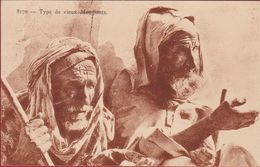 Algerie Algerije Algeria Type De Vieux Mendiants Oude Bedelaars Old Beggars Ethnique Ethnic Africa Afrika Etnisch - Women