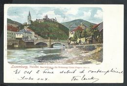 +++ CPA - LUXEMBOURG - Luxemburg - VIANDEN - Das Schloss U. Die Wohnung Victor Hugo 's - 1900   // - Müllerthal