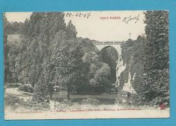 CPA TOUT PARIS 4 - Buttes Chaumont  Le Pont De Brique (XIXème Arrt.) Ed. FLEURY - Distretto: 19