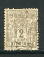 LUXEMBOURG- Y&T N°48- Oblitéré - 1882 Allegorie