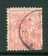 LUXEMBOURG- Y&T N°51- Oblitéré - 1882 Alegorias