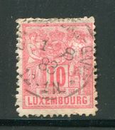 LUXEMBOURG- Y&T N°51- Oblitéré - 1882 Alegorias