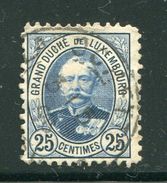LUXEMBOURG- Y&T N°62- Oblitéré - 1891 Adolfo De Frente