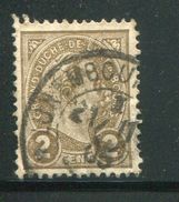 LUXEMBOURG- Y&T N°70- Oblitéré - 1895 Adolphe Right-hand Side