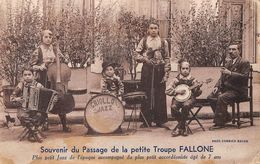 Musique.Accordéon Orchestre: Jazz Violoncelle. Banjo         La Troupe Fallone                (voir Scan) - Musique Et Musiciens