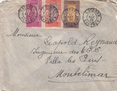 LETTRE COVER DAHOMEY. COTONOU POUR MONTELIMAR FRANCE - Covers & Documents