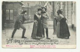 BOHEME - RODOLFO E MIMI 1903  VIAGGIATA  FP - Opéra