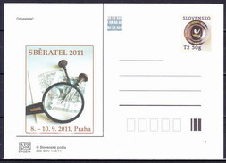 Slovaquie 2011, Entier (CDV 200) - Ansichtskarten