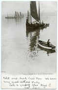 FISHING BOATS : LIKE A PAINTED SHIP UPON A PAINTED OCEAN / ADDRESS - REDCAR, HIGH STREET, (WALDRAM) - Lowestoft