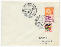 FRANCE => Env Scotem - Cachet Temporaire "ECLAIREURS UNIONISTES - Jubilé En Margeride - Le Malzieu-ville 22/7/1960 - Commemorative Postmarks