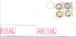 1998. USA, The Letter Sent By Air-mail Post To Moldova - Briefe U. Dokumente