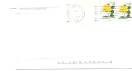 1998. USA, The Letter Sent By Air-mail Post To Moldova - Brieven En Documenten